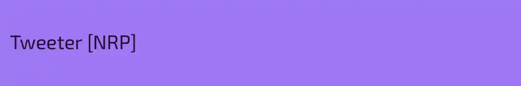 Tweeter [NRP]